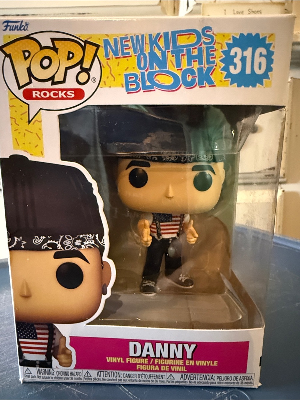 Funko Pop! Rocks Danny New Kids on the Block Figure